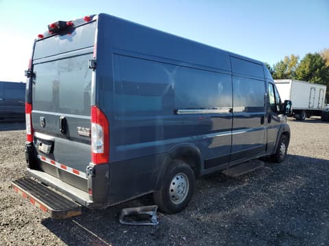 2020 Ram ProMaster 3500, VIN 3C6URVJG3LE136593. Фото 3 з 6 з аукціону Copart. Каталог авто зі США OpenDataCar.