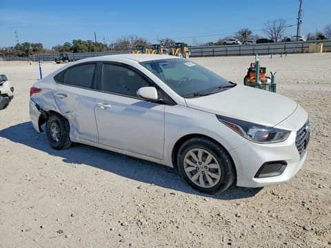 2021 Hyundai Accent, VIN 3KPC24A63ME144687. Фото 4 з 6 з аукціону Copart. Каталог авто зі США OpenDataCar.