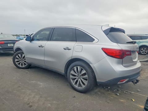 2015 Acura MDX, VIN 5FRYD4H45FB015544. Фото 2 з 6 з аукціону Copart. Каталог авто зі США OpenDataCar.