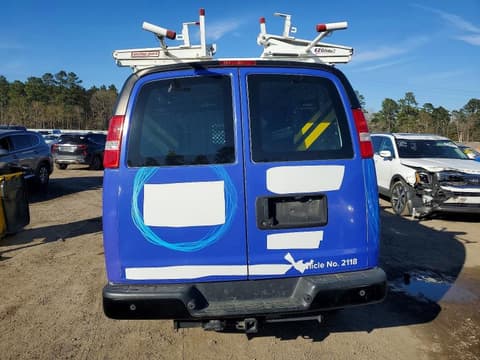 2021 Chevrolet Express 2500, VIN 1GCWGAF76M1160772. Фото 6 з 6 з аукціону Copart. Каталог авто зі США OpenDataCar.