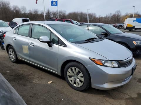2012 Honda Civic, VIN 2HGFB2F54CH587405. Фото 4 з 6 з аукціону Copart. Каталог авто зі США OpenDataCar.