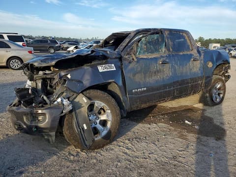 2021 Ram 1500, VIN 1C6SRFFTXMN649601. Фото 1 з 6 з аукціону Copart. Каталог авто зі США OpenDataCar.