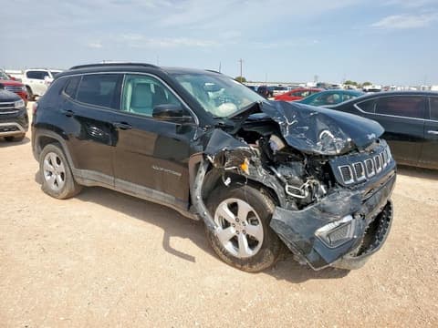 2021 Jeep Compass, VIN 3C4NJCBB8MT600437. Фото 4 з 6 з аукціону Copart. Каталог авто зі США OpenDataCar.
