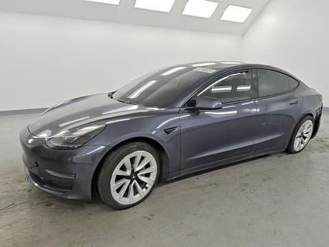 2022 Tesla Model 3, VIN 5YJ3E1EA5NF257234. Фото 1 з 6 з аукціону Copart. Каталог авто зі США OpenDataCar.