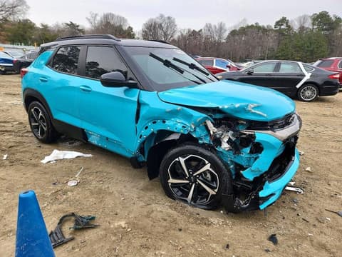 2021 Chevrolet Trailblazer, VIN KL79MUSL9MB115682. Фото 4 з 6 з аукціону Copart. Каталог авто зі США OpenDataCar.