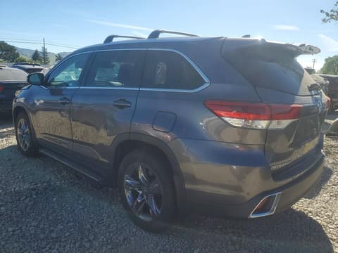 2019 Toyota Highlander, VIN 5TDDZRFH5KS945793. Фото 2 з 6 з аукціону Copart. Каталог авто зі США OpenDataCar.