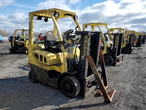 2007 Hyster Forklift, VIN F187V08877E. Фото 1 из 6 с аукциона Copart. Каталог авто из США OpenDataCar.