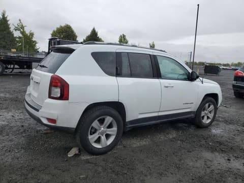 2016 Jeep Compass, VIN 1C4NJDBB9GD662302. Фото 3 з 6 з аукціону Copart. Каталог авто зі США OpenDataCar.