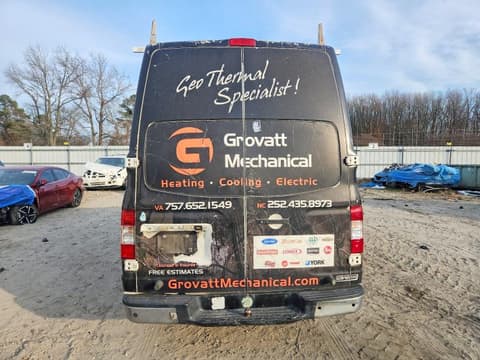 2012 Nissan NV 2500, VIN 1N6BF0LY2CN101232. Фото 6 з 6 з аукціону Copart. Каталог авто зі США OpenDataCar.