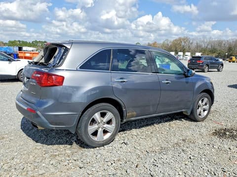2011 Acura MDX, VIN 2HNYD2H66BH515623. Фото 3 з 6 з аукціону Copart. Каталог авто зі США OpenDataCar.