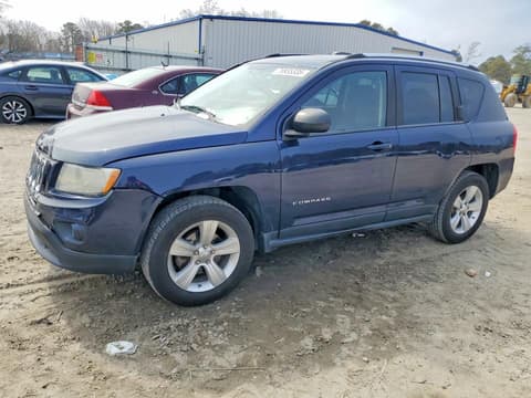 2012 Jeep Compass, VIN 1C4NJCEB5CD602484. Фото 1 з 6 з аукціону Copart. Каталог авто зі США OpenDataCar.