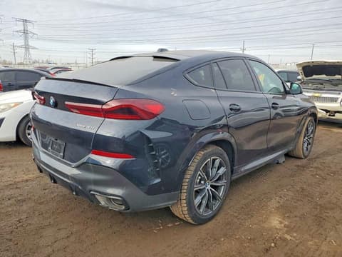 2026 Bmw X6, VIN 5UX33EX07T9082590. Фото 3 з 6 з аукціону Copart. Каталог авто зі США OpenDataCar.