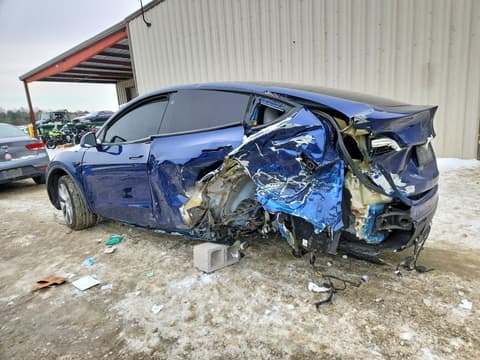 2022 Tesla Model Y, VIN 7SAYGDEEXNF430558. Фото 2 з 6 з аукціону Copart. Каталог авто зі США OpenDataCar.