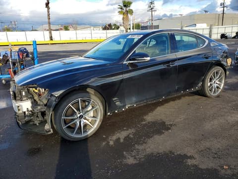 2025 Genesis G70, VIN KMTG34SC3SU150315. Photo 1 of 6 from Copart auction. OpenDataCar US salvage catalog.