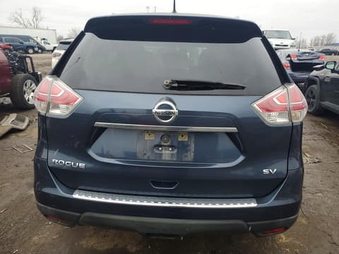 2016 Nissan Rogue, VIN KNMAT2MT5GP599104. Фото 6 з 6 з аукціону Copart. Каталог авто зі США OpenDataCar.