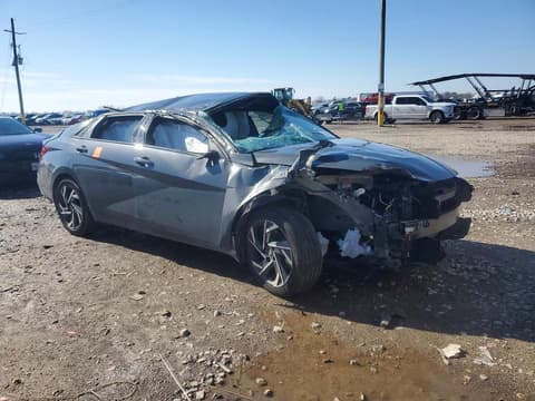 2025 Hyundai Elantra, VIN KMHLM4DG8SU015711. Фото 4 з 6 з аукціону Copart. Каталог авто зі США OpenDataCar.
