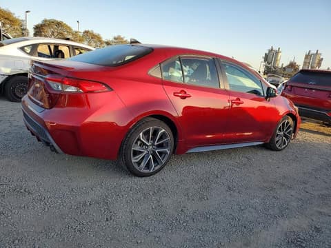 2022 Toyota Corolla, VIN 5YFS4MCE9NP103779. Фото 3 з 6 з аукціону Copart. Каталог авто зі США OpenDataCar.