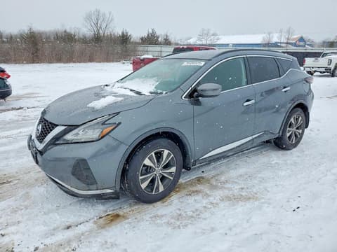 2019 Nissan Murano, VIN 5N1AZ2MS4KN144749. Фото 1 з 6 з аукціону Copart. Каталог авто зі США OpenDataCar.