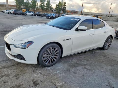 2017 Maserati Ghibli, VIN ZAM57XSA3H1197232. Фото 1 з 6 з аукціону Copart. Каталог авто зі США OpenDataCar.
