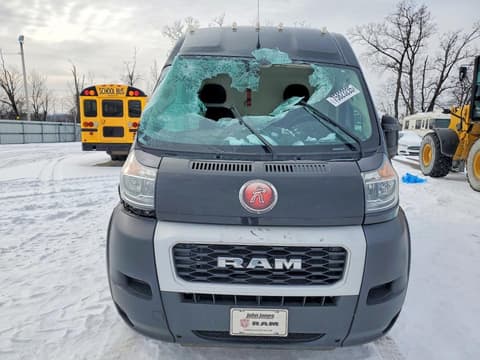 2021 Ram ProMaster 2500, VIN 3C6LRVDG4ME582065. Фото 5 з 6 з аукціону Copart. Каталог авто зі США OpenDataCar.