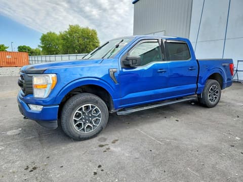 2022 Ford F-150 Lightning, VIN 1FTEW1EP1NFC06500. Фото 1 з 6 з аукціону Copart. Каталог авто зі США OpenDataCar.