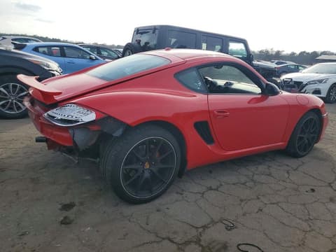 2011 Porsche Cayman, VIN WP0AB2A88BU780467. Фото 3 з 6 з аукціону Copart. Каталог авто зі США OpenDataCar.