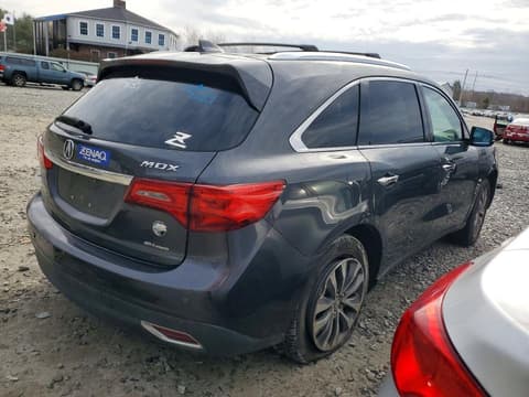 2014 Acura MDX, VIN 5FRYD4H41EB019220. Фото 3 з 6 з аукціону Copart. Каталог авто зі США OpenDataCar.