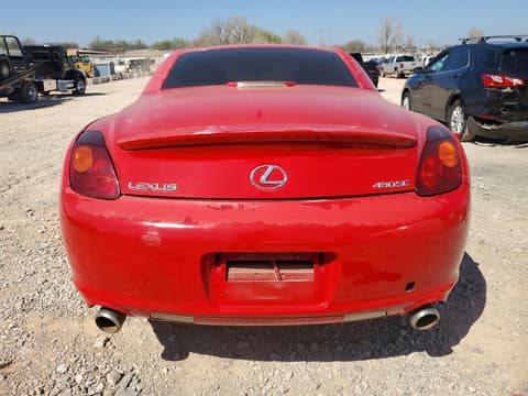 2002 Lexus SC 430, VIN JTHFN48Y720006411. Фото 6 из 6 с аукциона Copart. Каталог авто из США OpenDataCar.