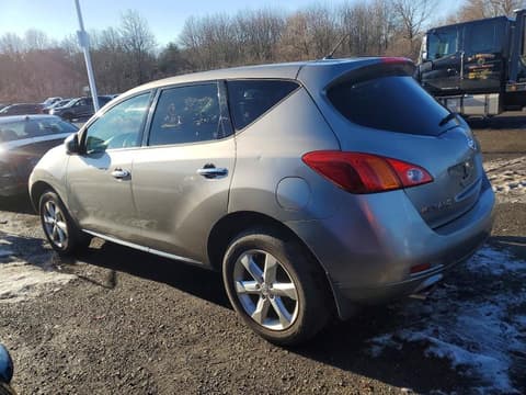 2009 Nissan Murano, VIN JN8AZ18W29W206413. Фото 2 з 6 з аукціону Copart. Каталог авто зі США OpenDataCar.