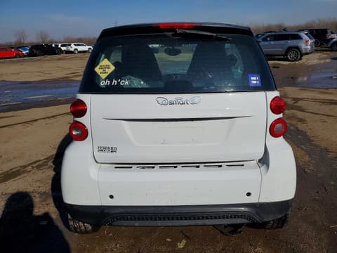 2013 Smart Fortwo, VIN WMEEJ3BA5DK625323. Фото 6 з 6 з аукціону Copart. Каталог авто зі США OpenDataCar.