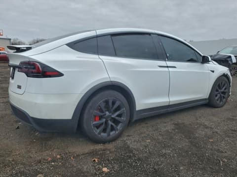 2022 Tesla Model X, VIN 7SAXCBE64NF342982. Фото 3 з 6 з аукціону Copart. Каталог авто зі США OpenDataCar.