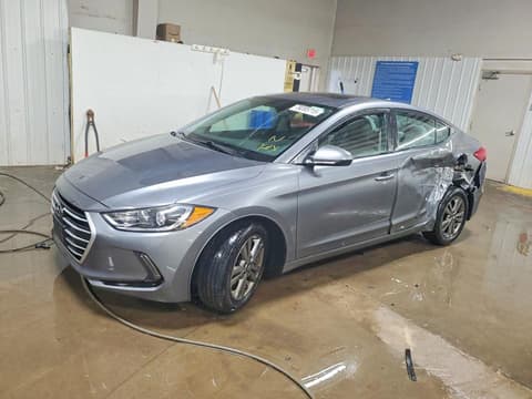 2018 Hyundai Elantra, VIN 5NPD84LF4JH265302. Фото 1 з 6 з аукціону Copart. Каталог авто зі США OpenDataCar.
