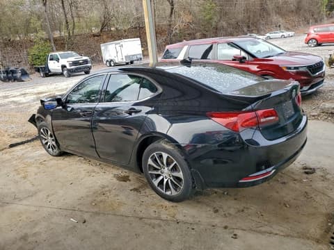 2015 Acura TLX, VIN 19UUB1F57FA010775. Фото 2 з 6 з аукціону Copart. Каталог авто зі США OpenDataCar.