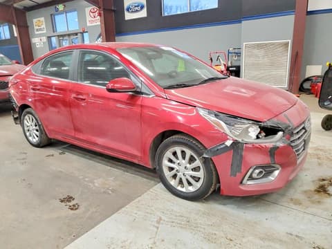 2022 Hyundai Accent, VIN 3KPC24A64NE180339. Фото 4 из 6 с аукциона Copart. Каталог авто из США OpenDataCar.