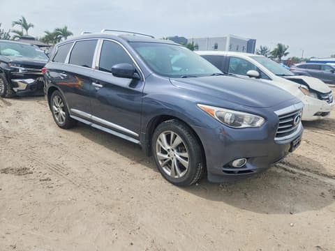 2013 Infiniti JX35, VIN 5N1AL0MM8DC346533. Фото 4 з 6 з аукціону Copart. Каталог авто зі США OpenDataCar.