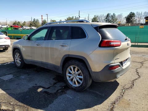 2015 Jeep Cherokee, VIN 1C4PJMDS5FW705669. Фото 2 з 6 з аукціону Copart. Каталог авто зі США OpenDataCar.
