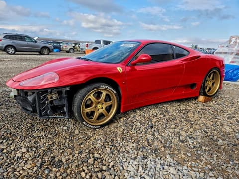 1999 Ferrari 360, VIN ZFFYR51A1X0116588. Photo 1 of 6 from Copart auction. OpenDataCar US salvage catalog.