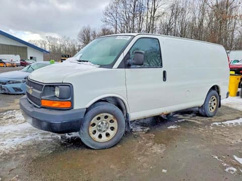 2013 Chevrolet Express 1500, VIN 1GCSHAF46D1158621. Фото 1 з 6 з аукціону Copart. Каталог авто зі США OpenDataCar.