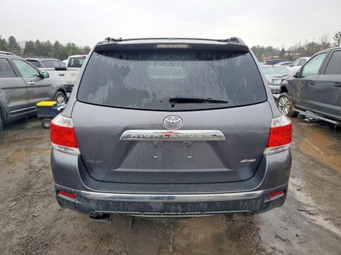 2012 Toyota Highlander, VIN 5TDBK3EH4CS104124. Фото 6 з 6 з аукціону Copart. Каталог авто зі США OpenDataCar.