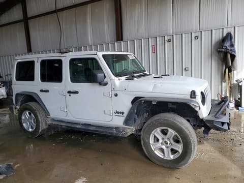 2020 Jeep Wrangler Unlimited, VIN 1C4HJXEN5LW337763. Фото 4 из 6 с аукциона Copart. Каталог авто из США OpenDataCar.