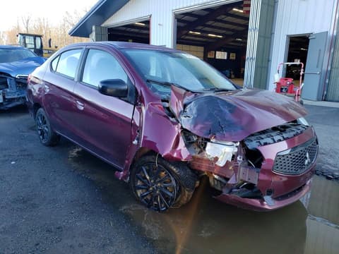 2020 Mitsubishi Mirage, VIN ML32F4FJ9LHF05769. Фото 4 з 6 з аукціону Copart. Каталог авто зі США OpenDataCar.