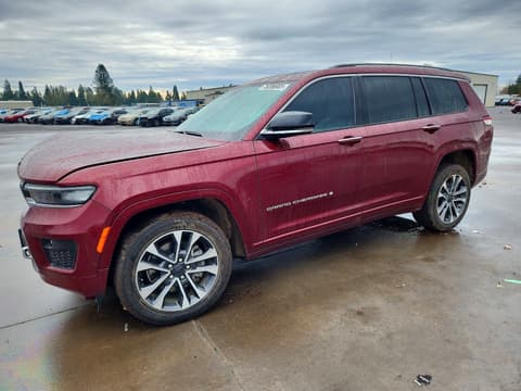 2021 Jeep Grand Cherokee L, VIN 1C4RJKDG7M8168829. Фото 1 из 6 с аукциона Copart. Каталог авто из США OpenDataCar.