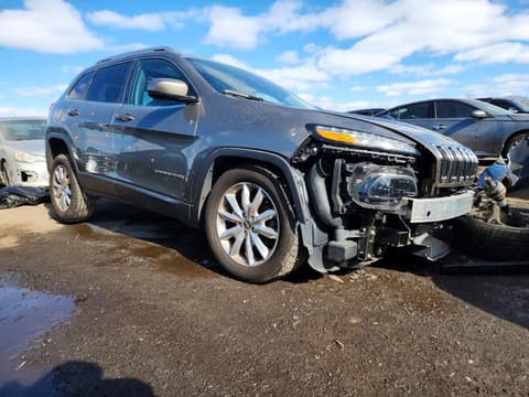 2017 Jeep Cherokee, VIN 1C4PJMDS4HW584393. Фото 4 з 6 з аукціону Copart. Каталог авто зі США OpenDataCar.