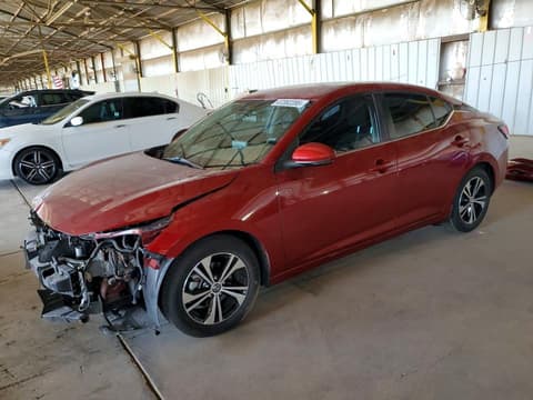 2020 Nissan Sentra, VIN 3N1AB8CV5LY277325. Фото 1 з 6 з аукціону Copart. Каталог авто зі США OpenDataCar.