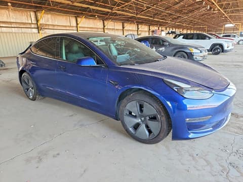 2021 Tesla Model 3, VIN 5YJ3E1EBXMF876841. Фото 4 з 6 з аукціону Copart. Каталог авто зі США OpenDataCar.