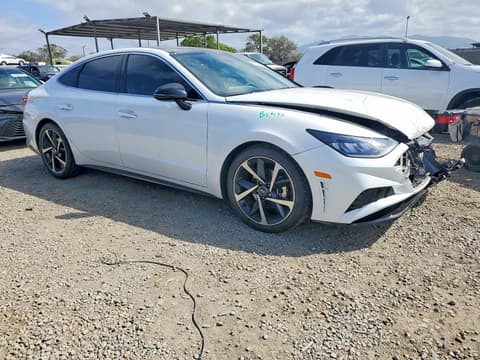 2021 Hyundai Sonata, VIN 5NPEJ4J21MH124961. Фото 4 з 6 з аукціону Copart. Каталог авто зі США OpenDataCar.