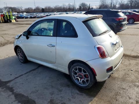 2012 Fiat 500, VIN 3C3CFFBR9CT366349. Фото 2 з 6 з аукціону Copart. Каталог авто зі США OpenDataCar.