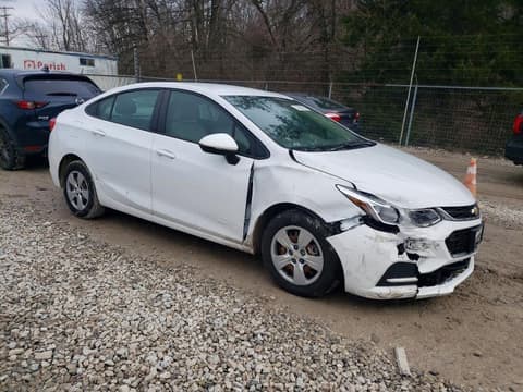 2018 Chevrolet Cruze, VIN 1G1BC5SM8J7212823. Фото 4 из 6 с аукциона Copart. Каталог авто из США OpenDataCar.
