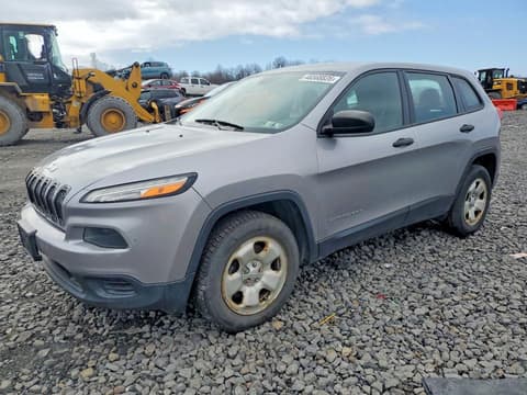 2016 Jeep Cherokee, VIN 1C4PJMAB3GW210943. Фото 1 з 6 з аукціону Copart. Каталог авто зі США OpenDataCar.