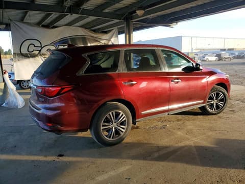 2019 Infiniti QX60, VIN 5N1DL0MN3KC507048. Photo 3 of 6 from Copart auction. OpenDataCar US salvage catalog.